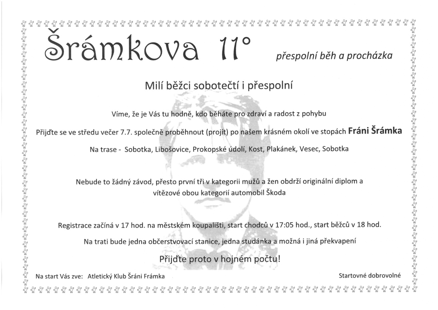 ŠRÁMKOVA 11 - přespolní běh a procházka 