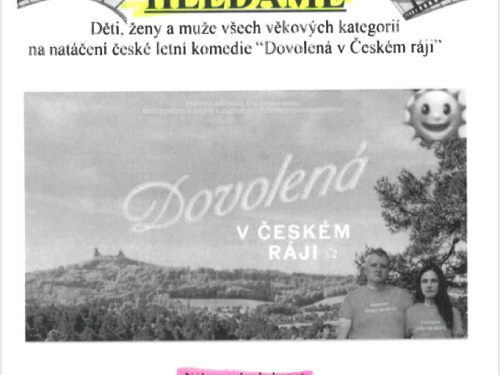 CHCETE SI ZAHRÁT VE FILMU?