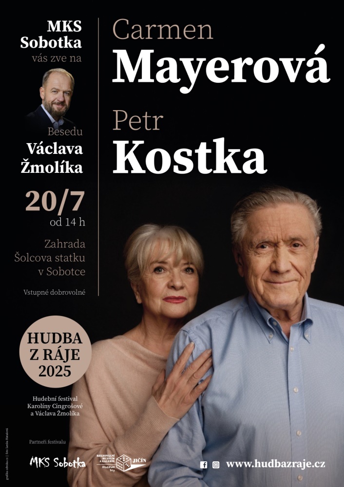 BESEDA VÁCLAVA ŽMOLÍKA - CARMEN MAYEROVÁ, PETR KOSTKA